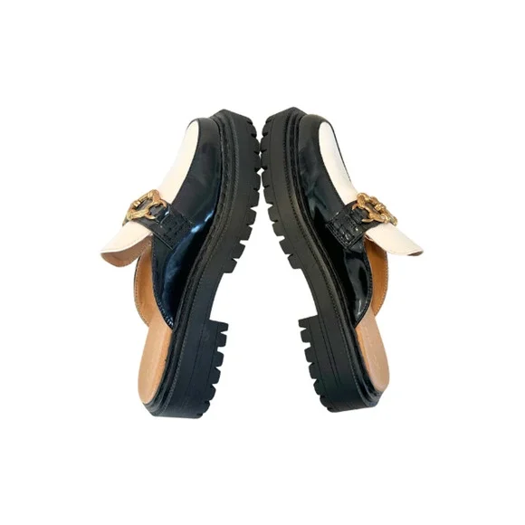 Circus NY by Sam Edelman Evangeline Mule Platform Lug Sole Black/White Size 8.5M - Picture 5 of 9